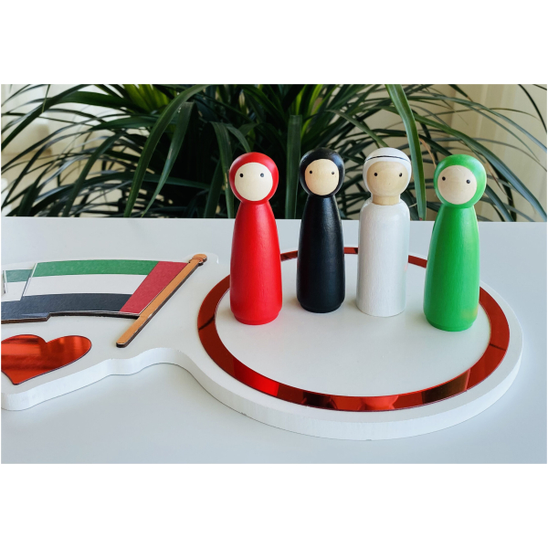 UAE Flag Colours Set