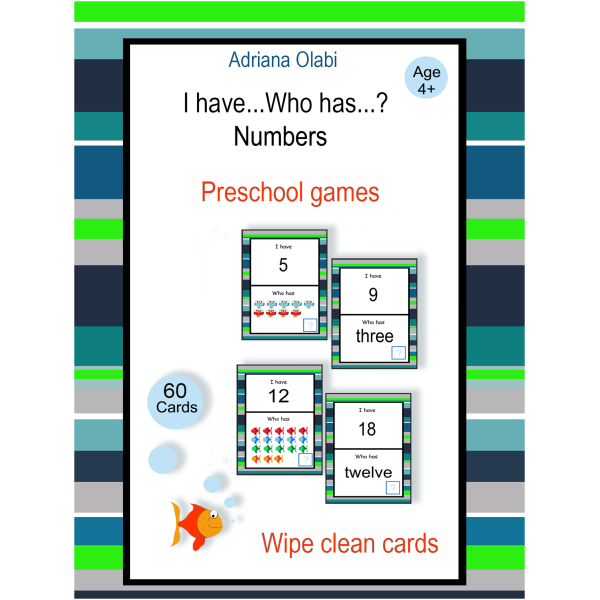 Number Games Activity Cards (Digital book)