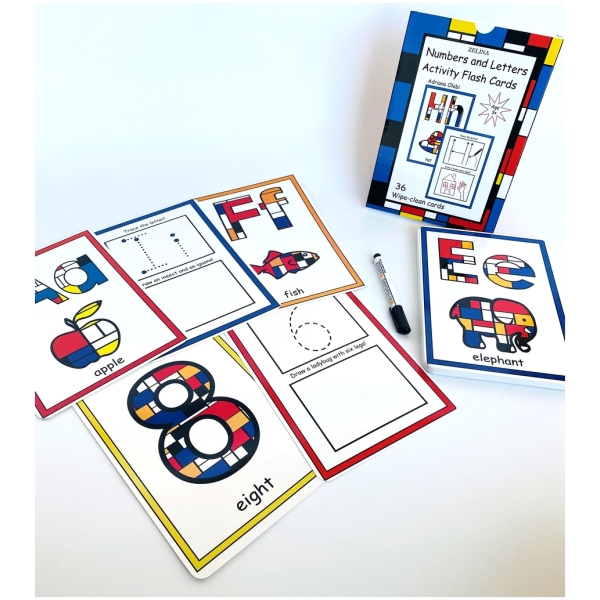 Numbers and Letters Activity Cards